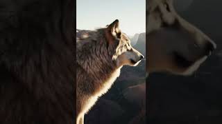 Wolf Howling in the Wild 🐺🔥