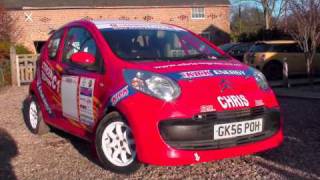 2010 F1000 Jnr Championship Preview
Chris Ingram & Michael Gilbey - Citroen C1
2010 F1000 junior rally championship preview
Rd1 - Roskirk Stages Rally - 7th March
see how chris & mike get on at:
http://www.chris-ingram.co.uk 2010 F1000 Jnr Championship Preview