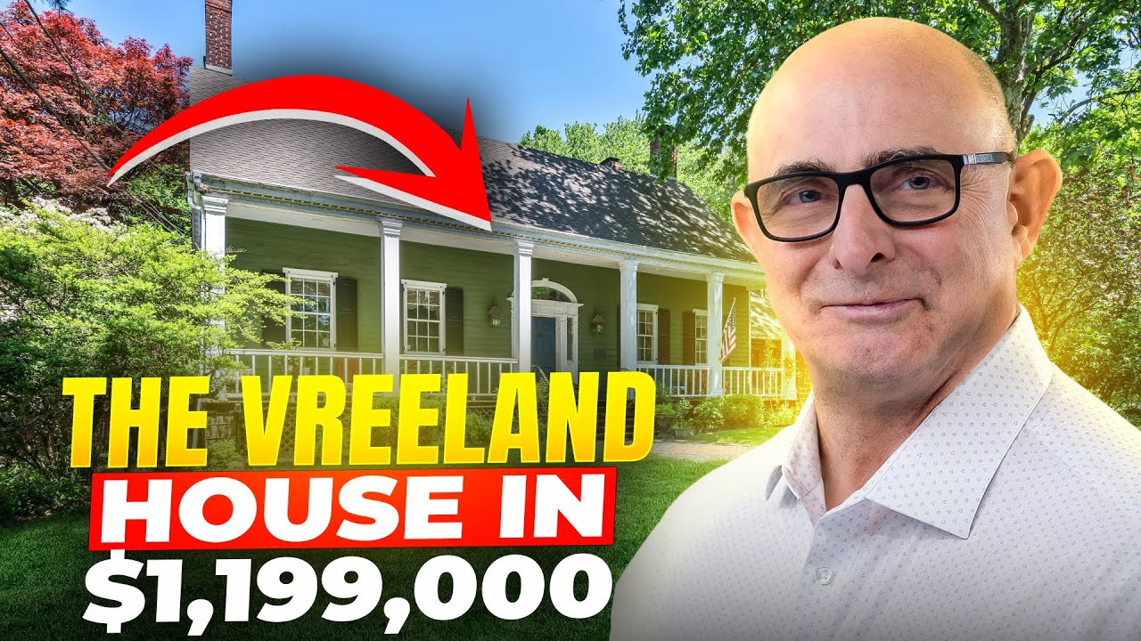 The Vreeland House: Historic 1786 Leonia NJ Home on .55 Acre | $1,099,000