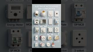 Electrical Accessories and Components Guide for Beginners 💡 | #nn_electric_hobe