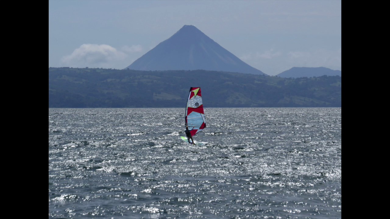 Lake Arenal Windsurfing Not Quite A textbook Double Push Loop YouTube