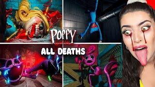 *ALL* POPPY PLAYTIME CHAPTER 3 Character DEATH COMPARISON! (CHAPTER 3 VS CHAPTER 2 VS CHAPTER 1)