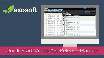 Axosoft Quick Start Video #6 - Release Planner