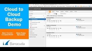 Cloud to cloud backup demo