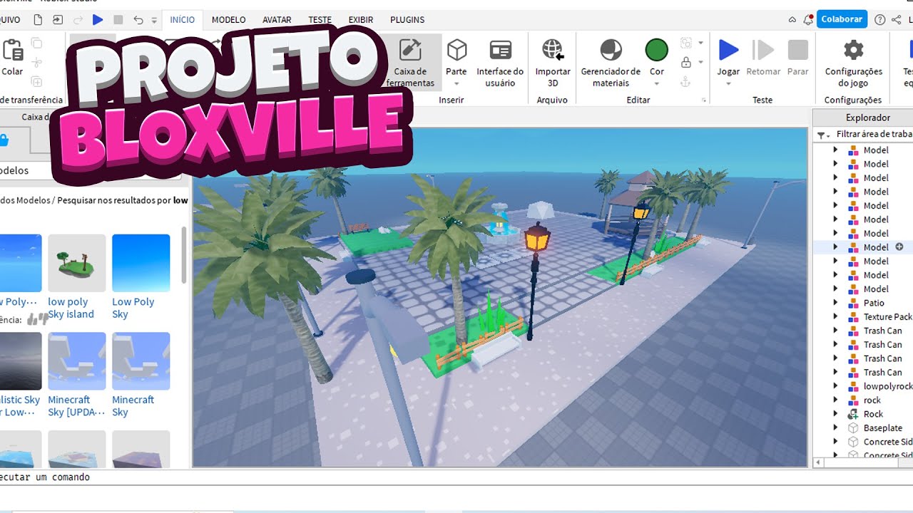 BLOXVILLE COME AMOS A Nossa MEGA CIDADE RP Do ROBLOX YouTube 