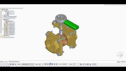 Solid edge gate valve