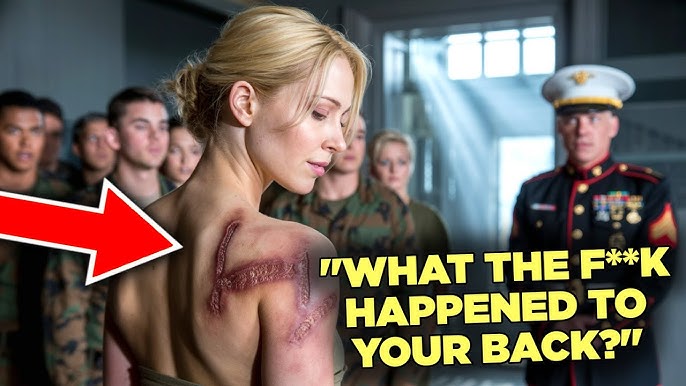 The Marines Mocked Her Scars, Until The General Saw Them and Froze - YouTube
