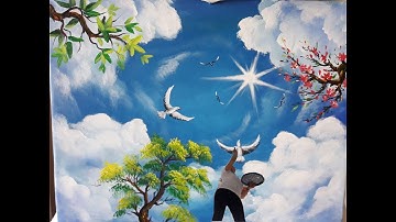 VẼ TRẦN MÂY 3D CHI TIẾT NHẤT