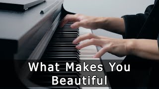 One Direction - What Makes You Beautiful (Piano Cover by Riyandi Kusuma) chords