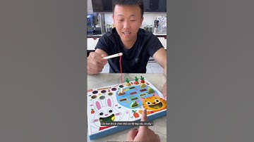 🐇🥕🐱🐟Thích Chơi Nhổ Cà Rốt Hay Câu Cá? #short