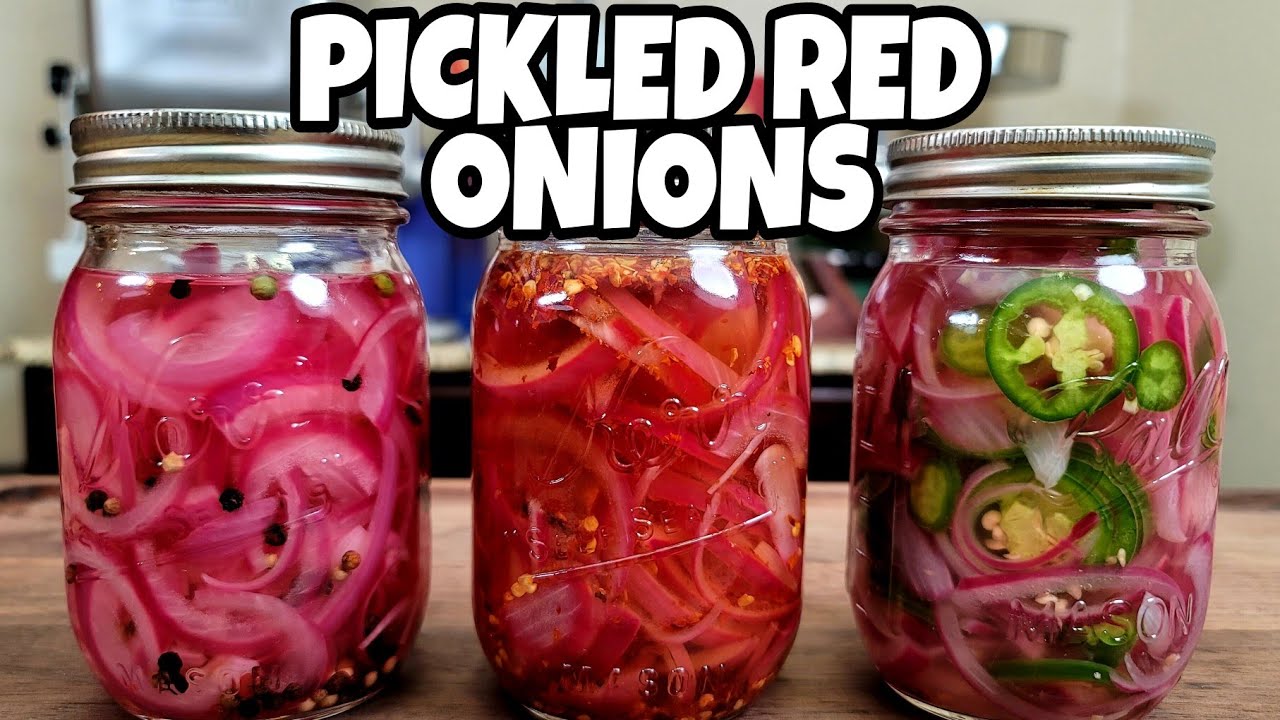 Easy Pickled Red Onions Recipe – YouCookTonight