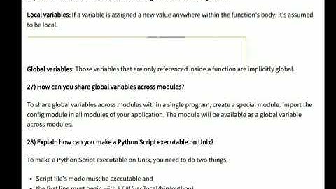 top 40 python interview questions