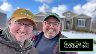 March Garden Walk ⭐ Checking on the Garden After a Snowstorm