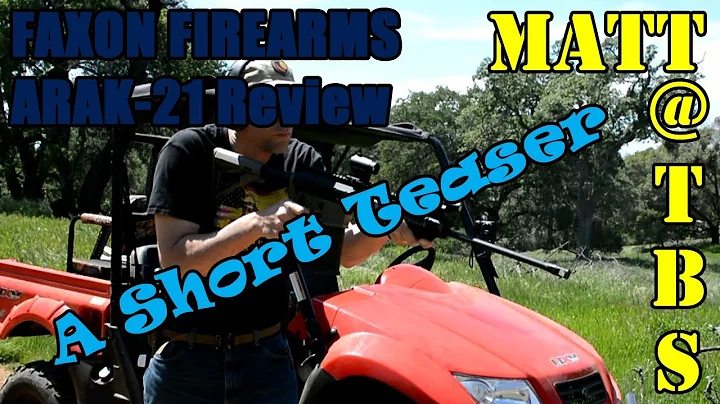 Faxon Firearms ARAK-21 Review Teaser