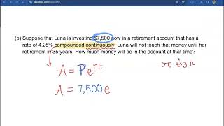 NOL MTH 161 (Module 3) Review Topic - Section 3.2 Topic 3: Exponential Functions Applications