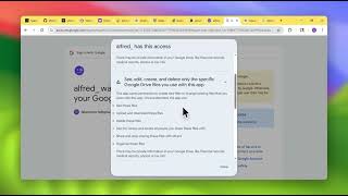 drive readonly demo - Google OAuth