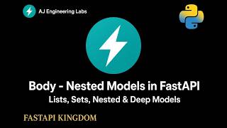 Body - Nested Models in FastAPI| part-1 | Lists, Sets, Nested & Deep Models