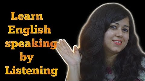 Learn English speaking by Listening || English speaking tips by Nisha-Soft Skills Trainer