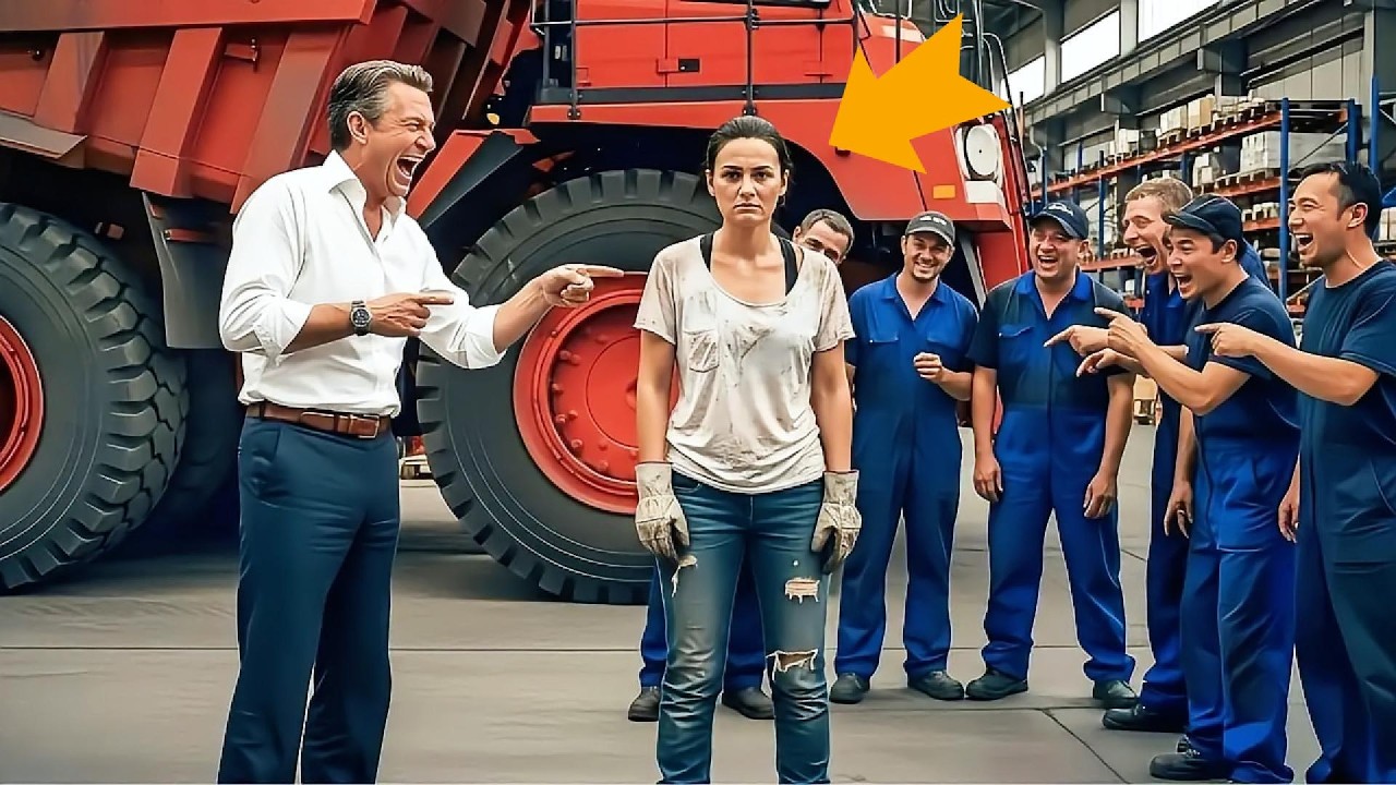 «Починишь за 10 минут — мастерская твоя!» — насмехался миллионер… но механик заставила его замолчать