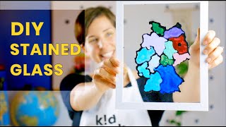 Mapping Our World + DIY Stained Glass Map
