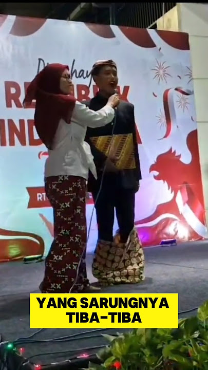 momen lucu ketika tiba-tiba sarung melorot bikin ngakak ‼️#ngakak #lucu #kejadianlucu #kecewa #kocak