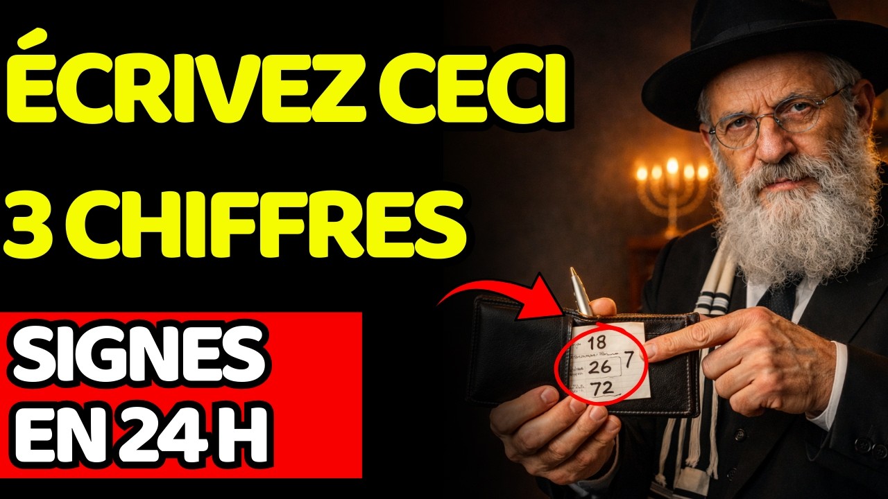 Écris ces 3 CHIFFRES dans ton PORTEFEUILLE : Jewish Money Code (Ne le dis à personne) — signes en 24