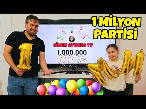 SİNEM OYUNDA TV KANALIMIZ DA 1 MİLYON OLDU !! 1 MİLYON PARTİSİ YAPTIK !!