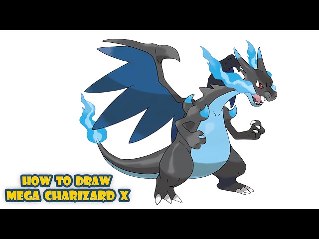 Buy Pokemon Mega Charizard Original Color Drawing Art, Gaming,  Collectibles, Artwork, Decor,ready to Frame, Gifts Under 10,home  Decor,under 10 Online in India - Etsy