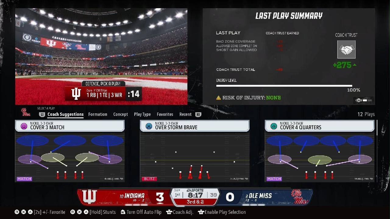 EA SPORTS College Football 26_Pick 6 every QB