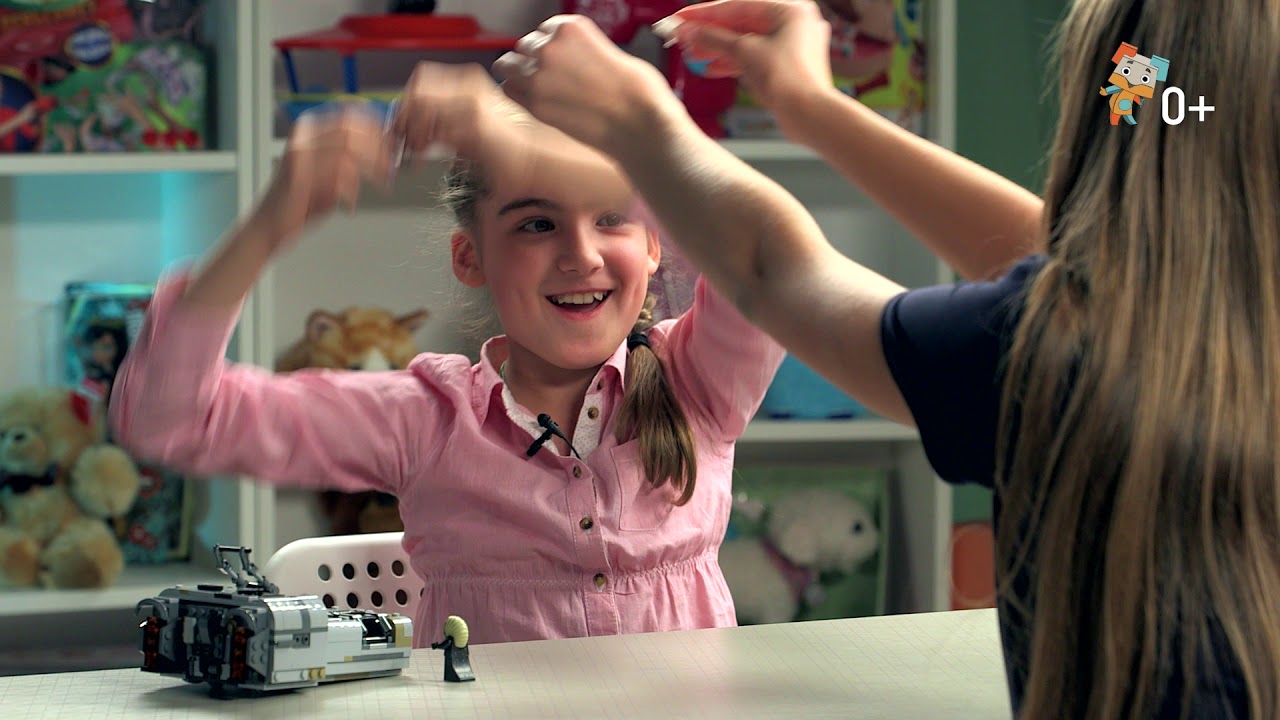 «Игра в четыре руки» выпуск 41:  Конструктор Lego Star Wars Спидер Молоха 75210. (0+)