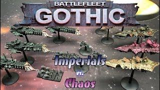 Battlefleet Gothic Battle Report - Chaos vs. Imperial