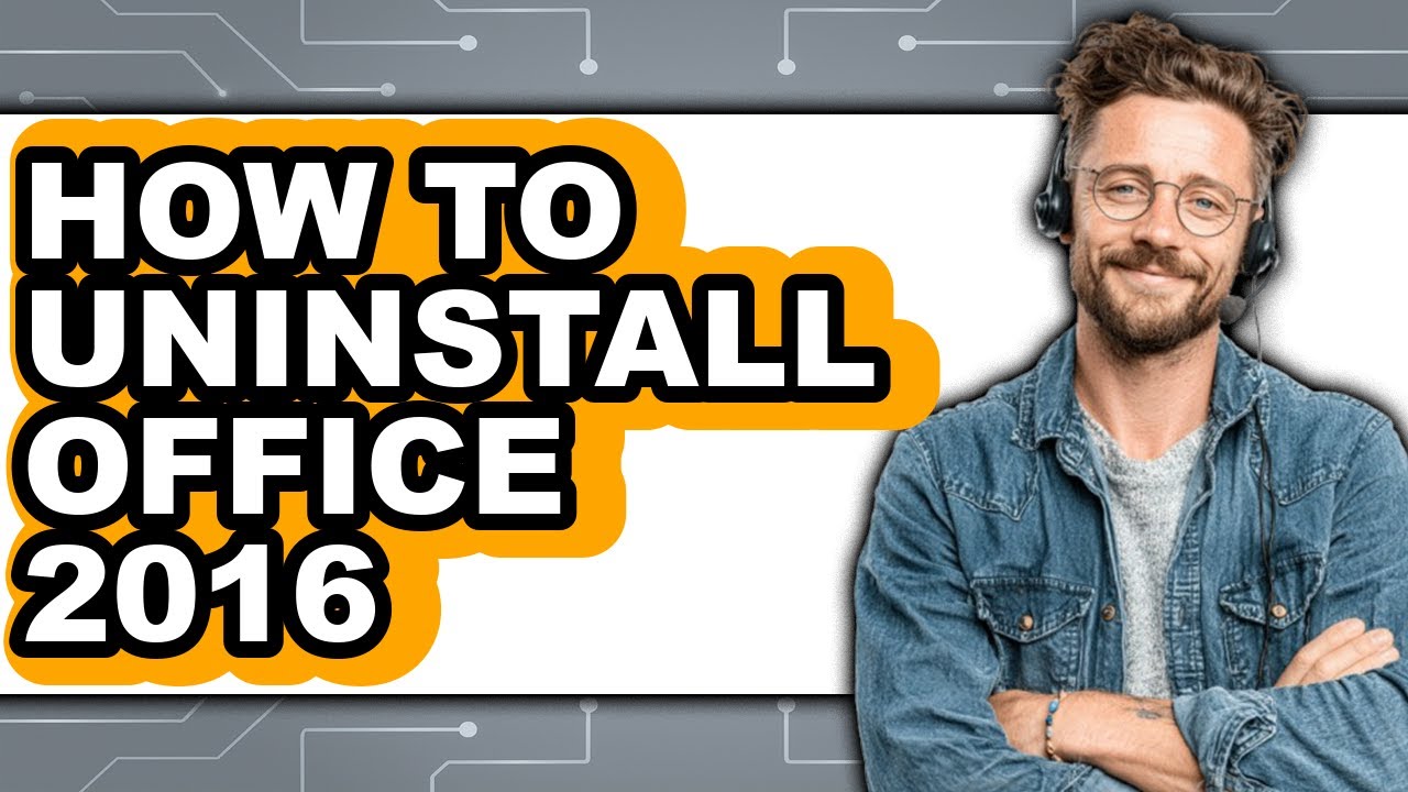 How to Uninstall Office 2016 (only Way) - YouTube