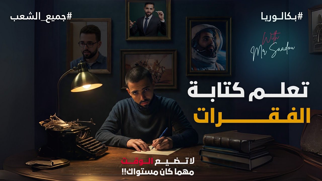 Bac: كيفية كتابة فقرة و سر تطوير الجمل المساعدة