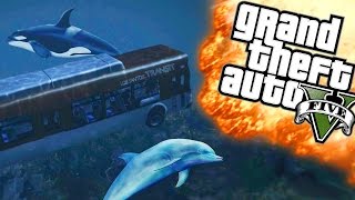 GEKKE BUSCHAUFFEUR - GTA 5 Online Funny Moments