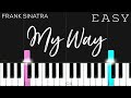 Frank Sinatra - My Way | EASY Piano Tutorial