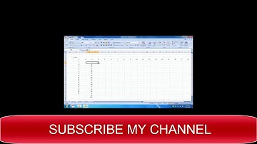 Microsoft Excel 2007 Bangla Video Tutorial  Basic Part 3