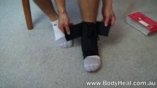 McDavid UltraLight Ankle Brace With Straps 195