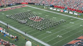 Ohio University Marching 110. Paycor Stadium, September 17 2024 .. Halftime Show