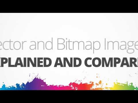 Vector and bitmap images explained and compared