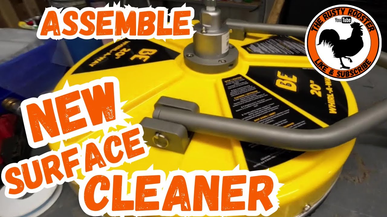 Assemble a new BE surface cleaner YouTube