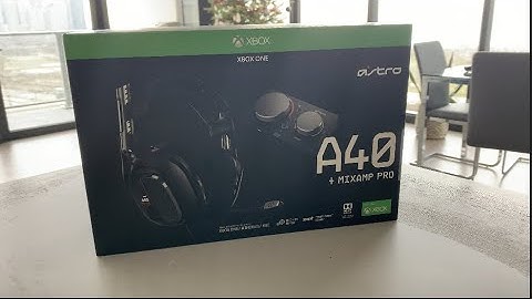 Unboxing The Astro A40 + MIXAMP Gaming Headset In 2020