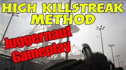 How To Get High Killstreaks! EASY METHOD | Juggernaut Shipment Gameplay