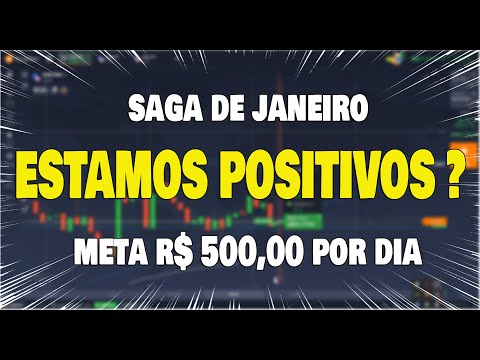 IQ OPTION: SAGA DE JANEIRO, QTOS % ESTAMOS NO MÊS?