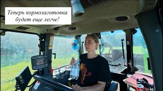 Работаю по сенажу на новом прессподборщике CLAAS rollant 375 uniwrap rc! Первые рулоны 2026 готовы! Работаю по сенажу на новом прессподборщике CLAAS rollant 375 uniwrap rc! Первые рулоны 2026 готовы!