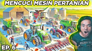 🚜 MENCUCI SEMUA MESIN PERTANIAN! 🌾 | Farming Simulator 25 - Episode 6 screenshot 3