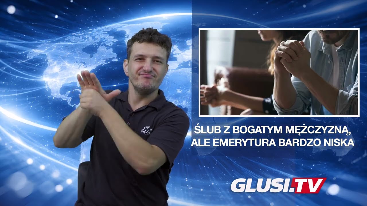 Ślub z bogatym mężczyzną, ale emerytura bardzo niska