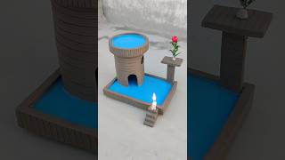 destroying a beautiful miniature clay house 😱#shorts