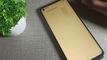 oppo A33 phone brightness setting, how to turn off reading mode