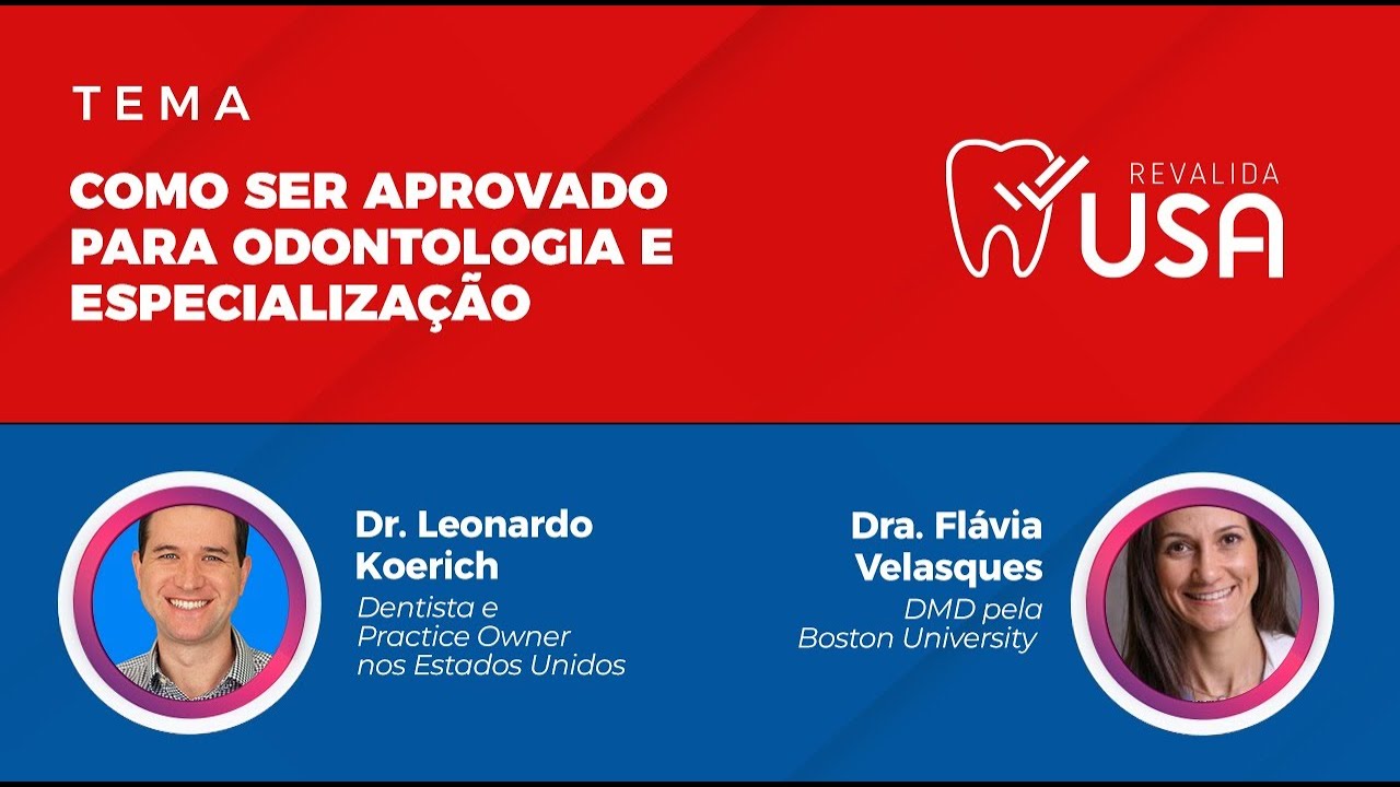 Como ser aprovado para odontologia e especialização nos Estados Unidos com Dra. Flavia Velasque