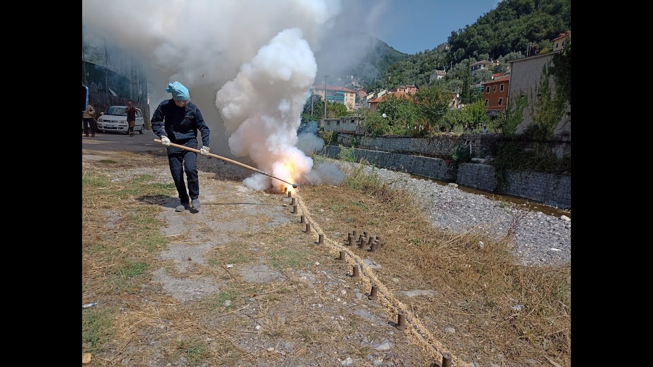 Sparata San Rocco di Recco 2025